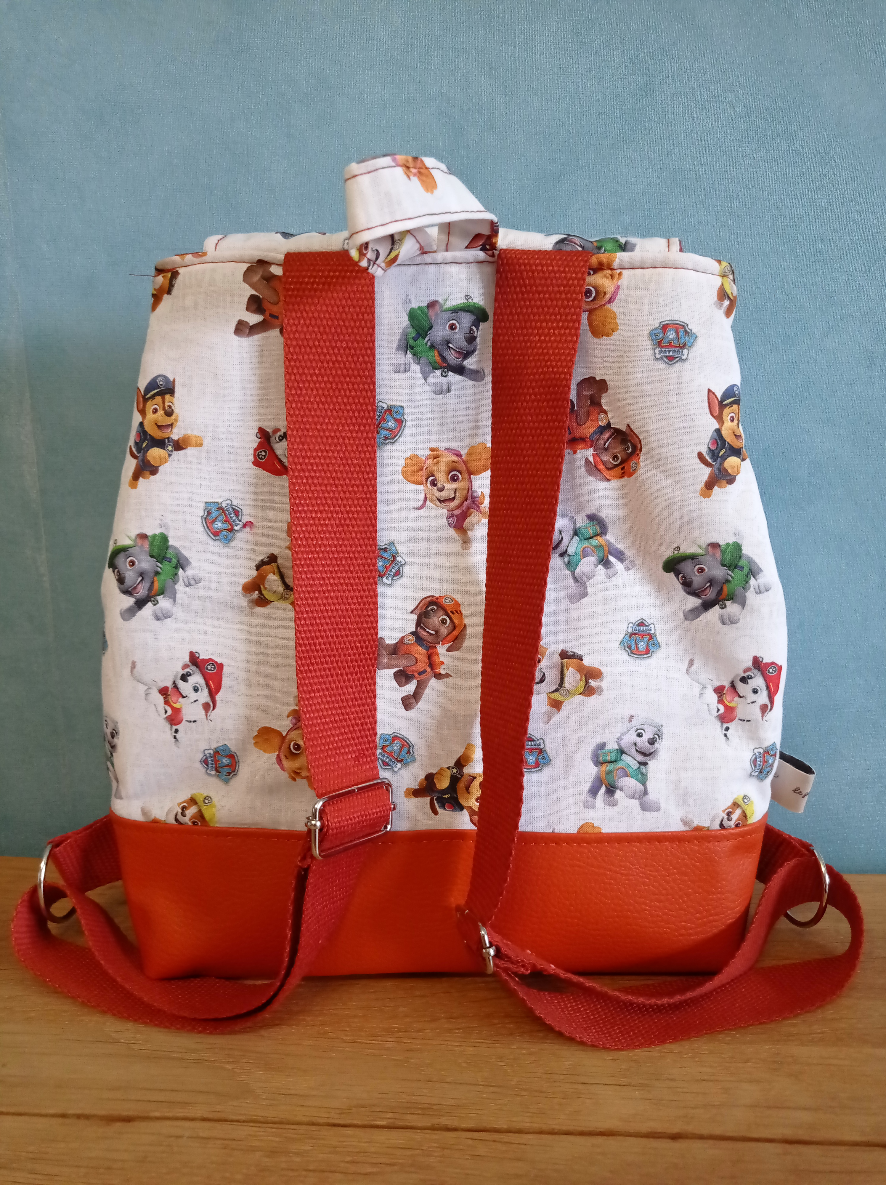 sac à dos maternelle pat patrouille  rouille 