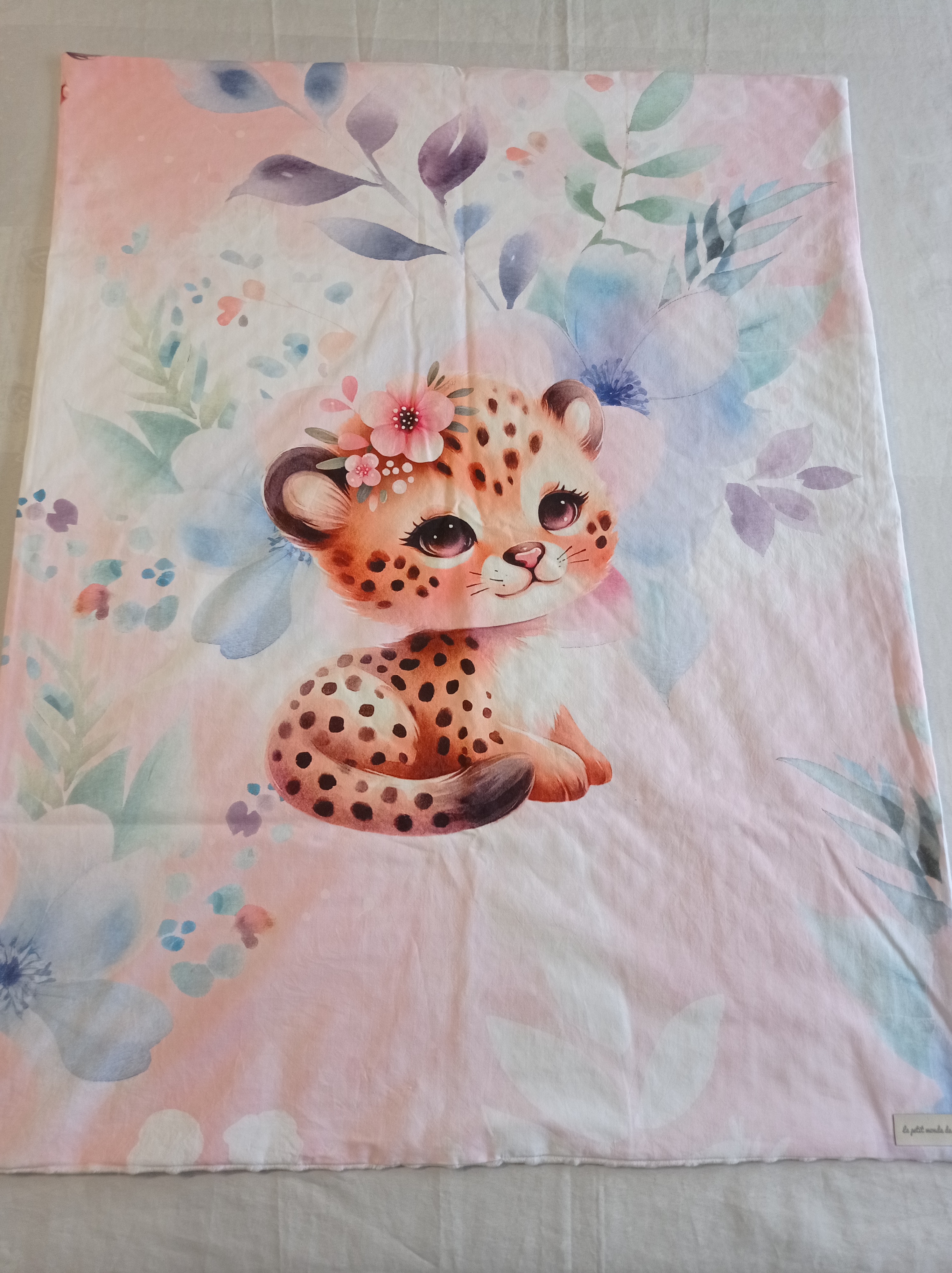 couverture Bébé animal savane   