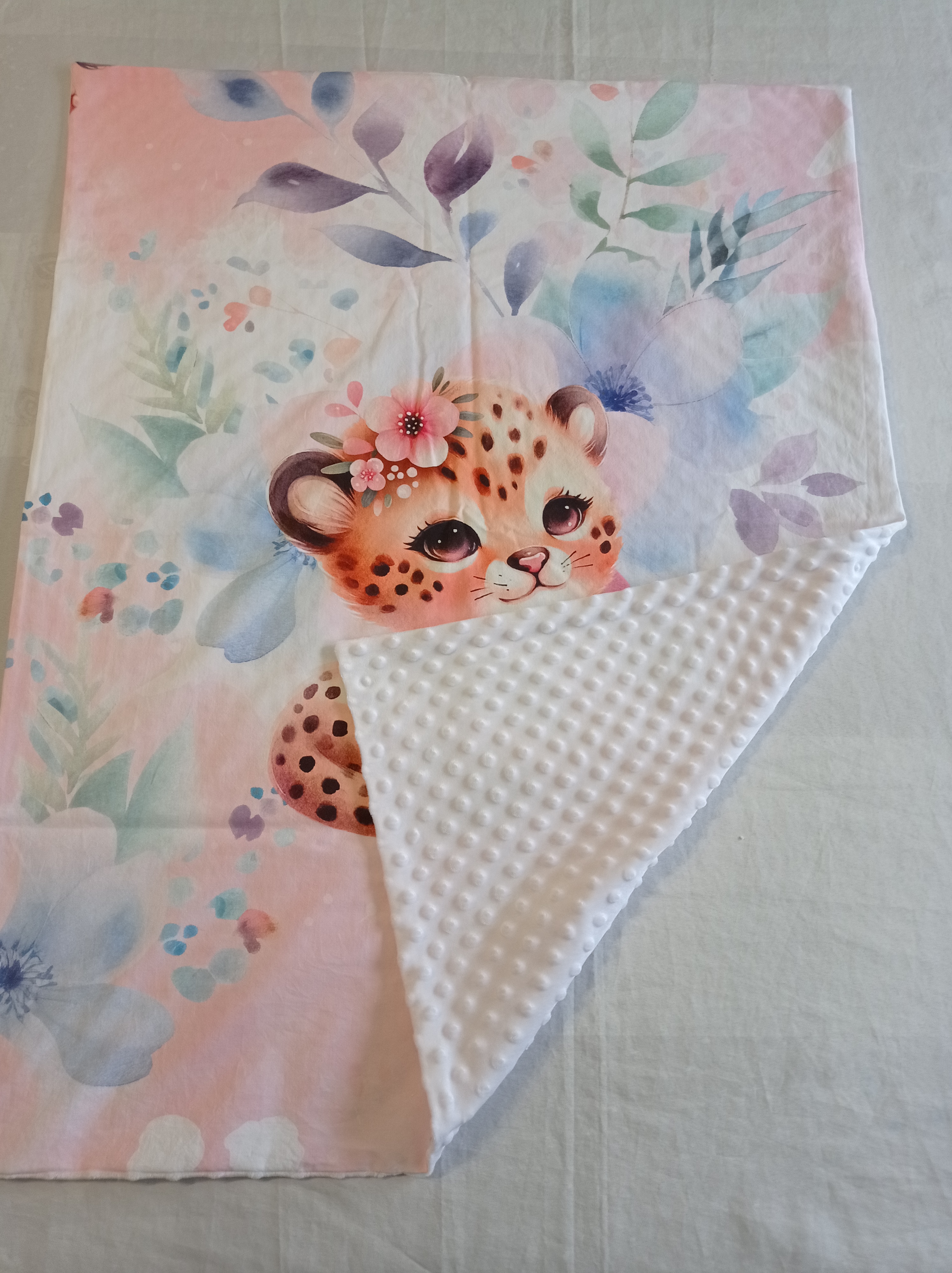 couverture Bébé animal savane   