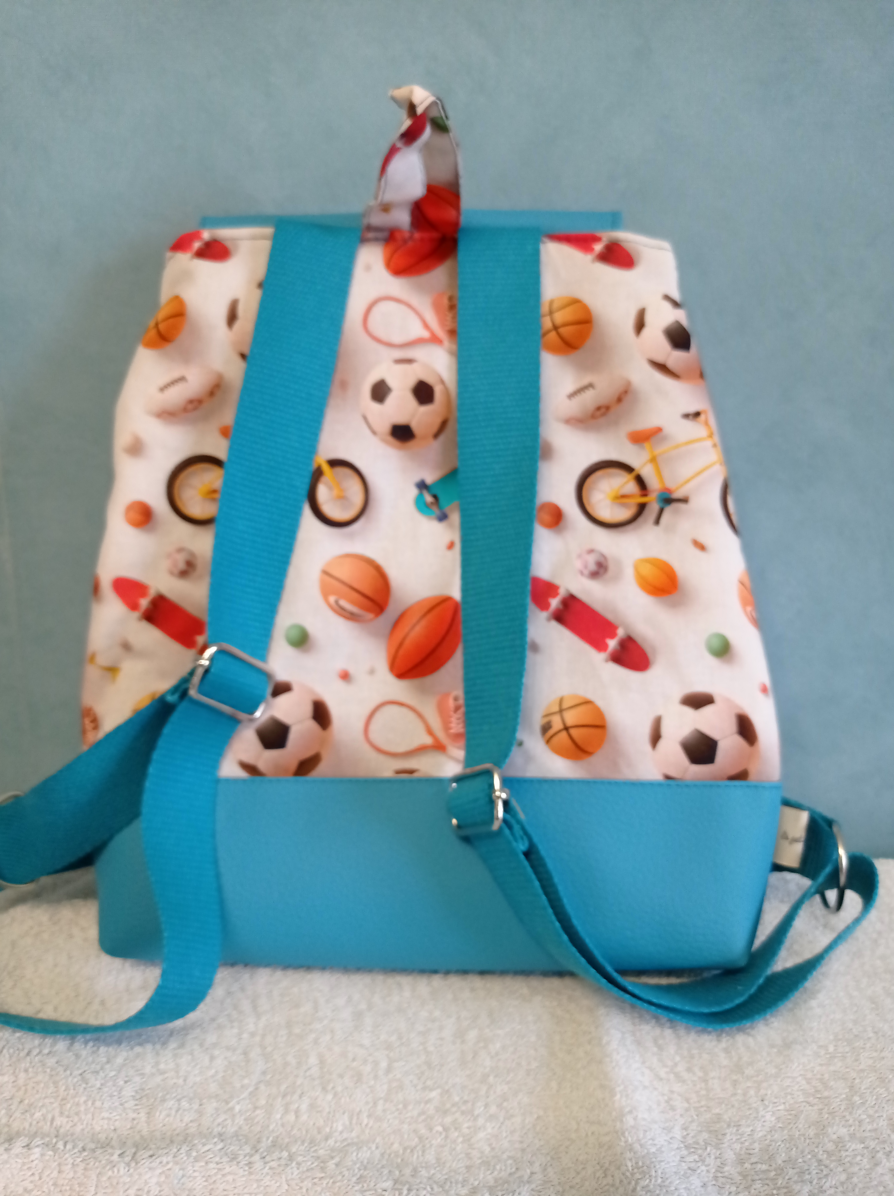 sac à dos multisupport bleu