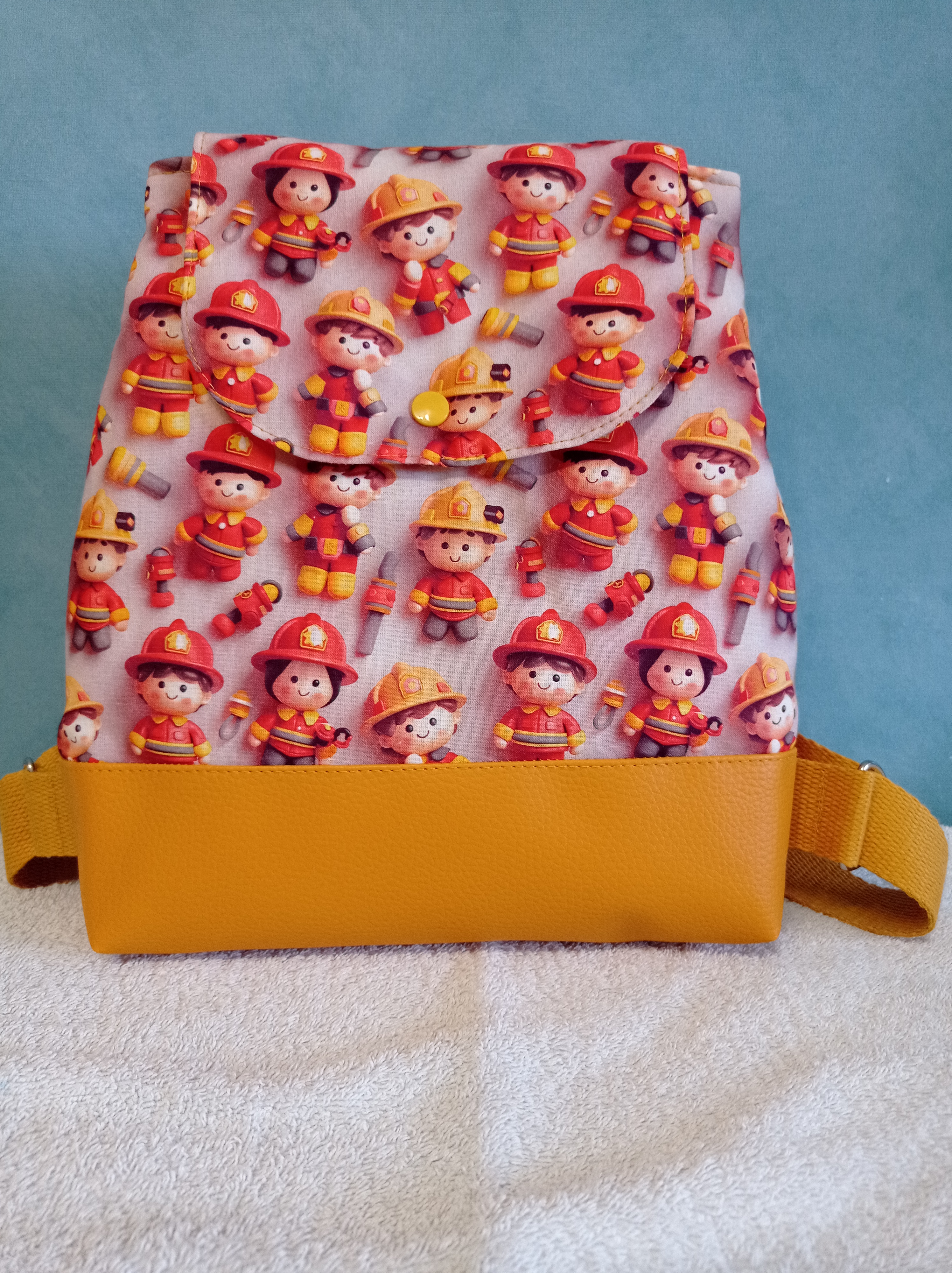 sac à dos petit pompiers 