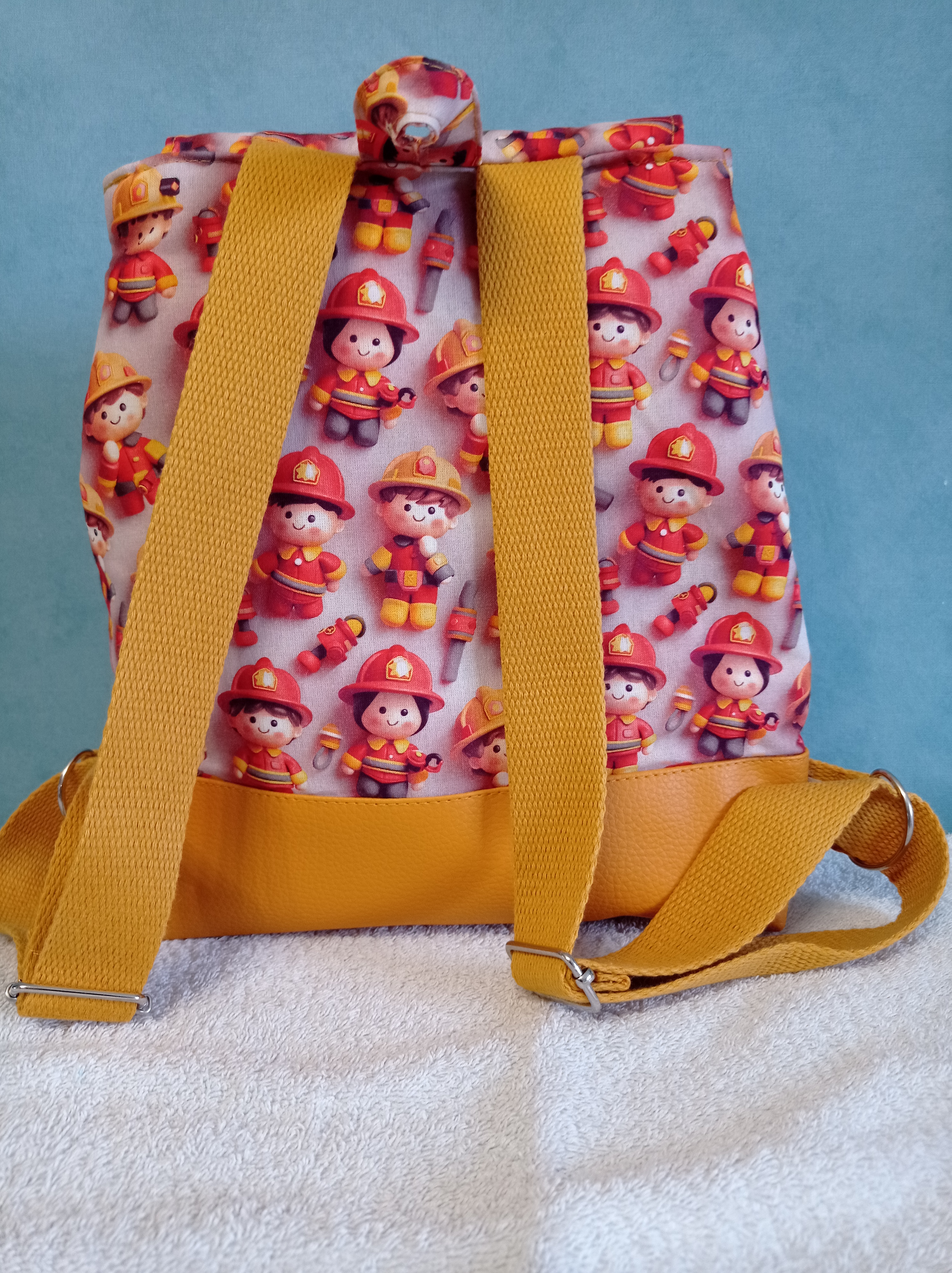 sac à dos petit pompiers 