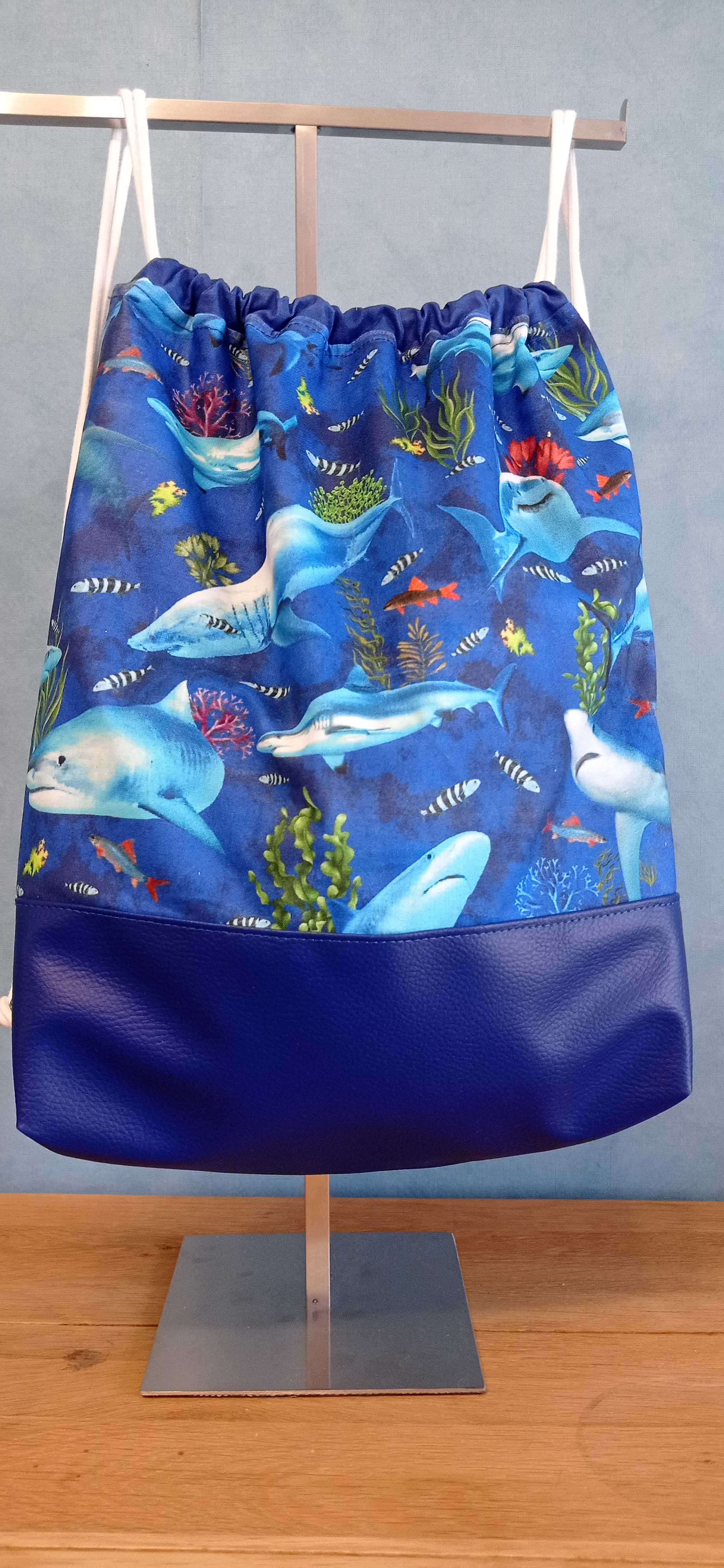 sac à dos tissu enduit 