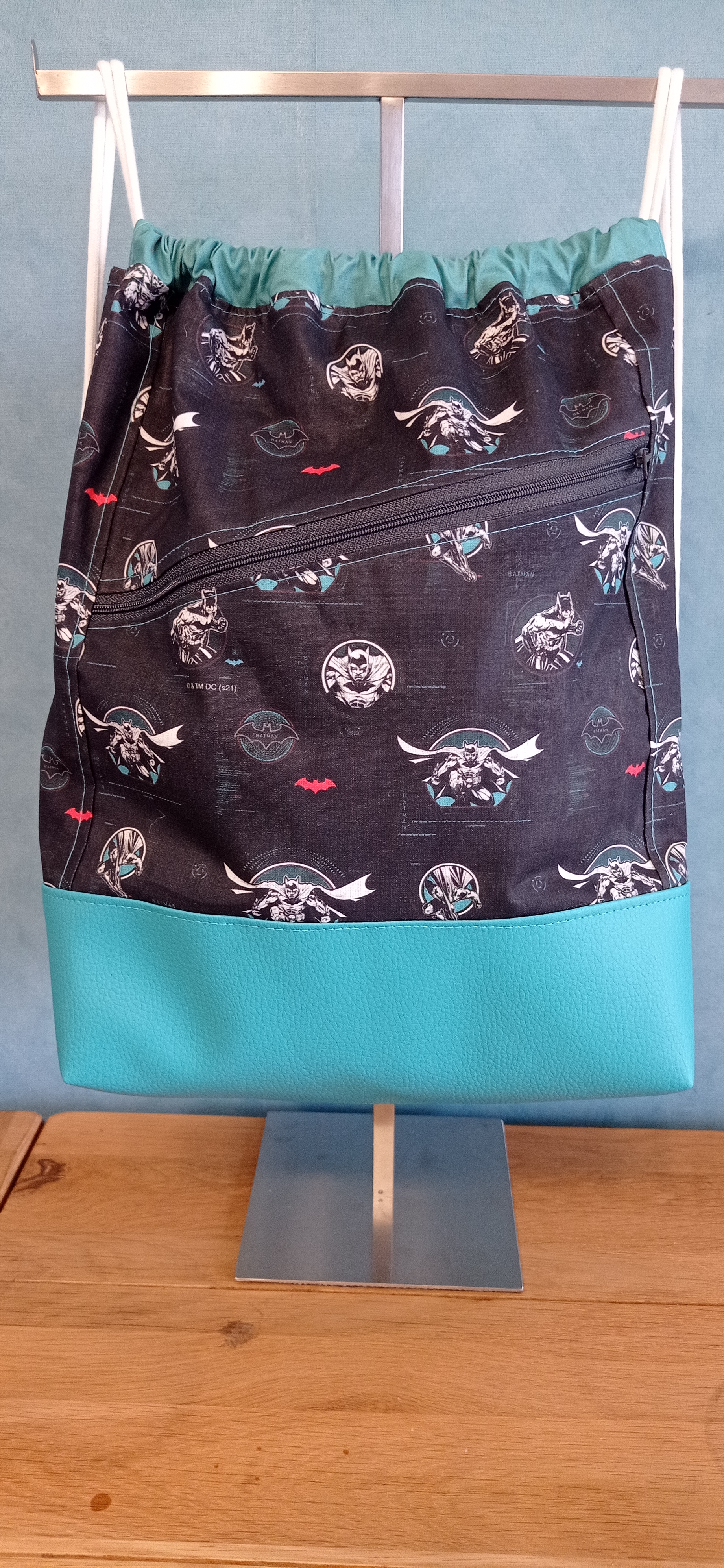 sac à dos tissu enduit 