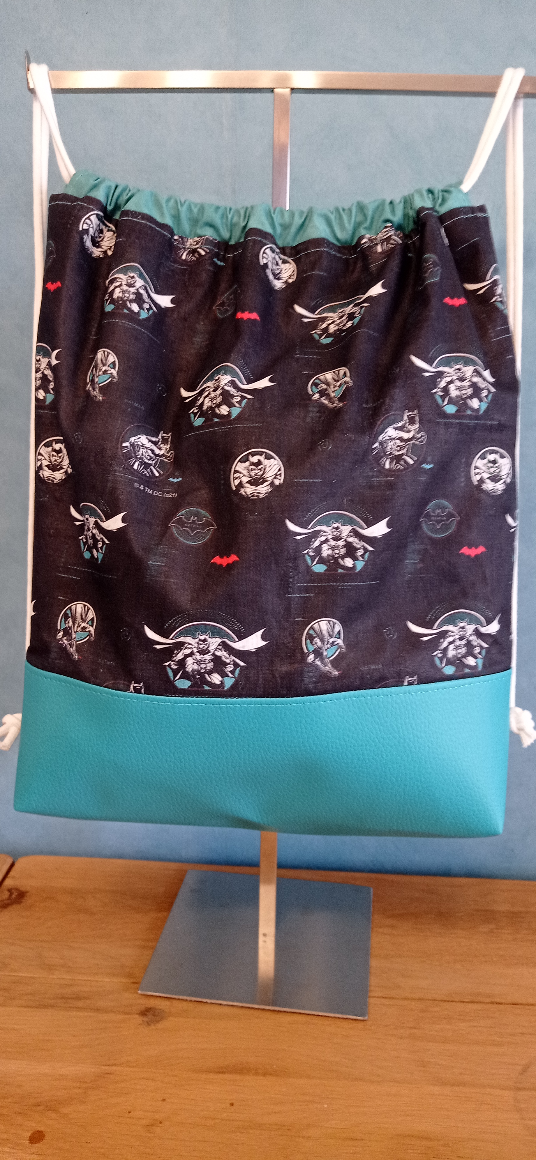 sac à dos tissu enduit 