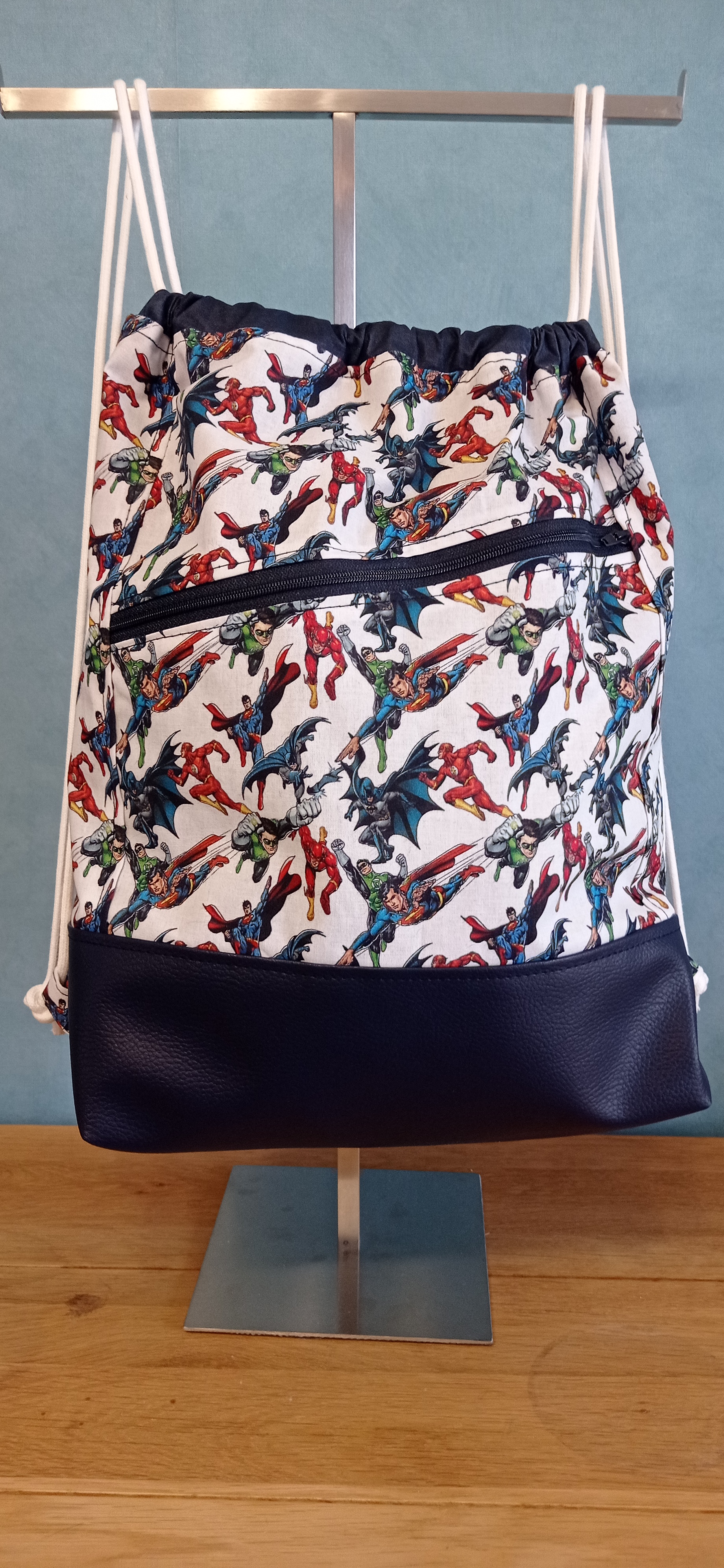 sac à dos tissu enduit 