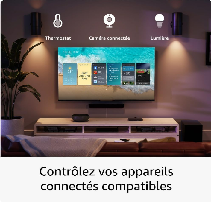 Nouvel Amazon Echo Show 15 | Écran connecté Full HD 15,6" avec Alexa, Fire TV intégré et télécommande vocale Alexa