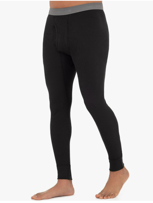 Sous-vêtement thermique gaufré recyclé de qualité supérieure pour homme Fruit of the Loom