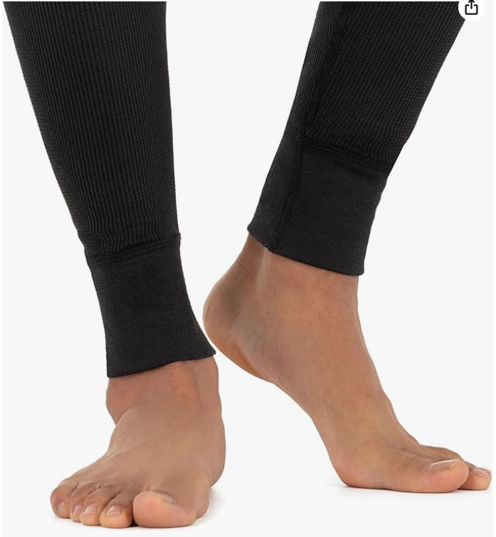 Sous-vêtement thermique gaufré recyclé de qualité supérieure pour homme Fruit of the Loom