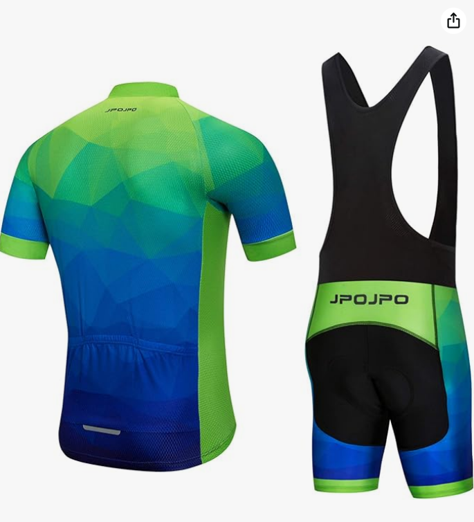 Maillot de cyclisme pour homme, short de cyclisme respirant à manches courtes et à séchage rapide