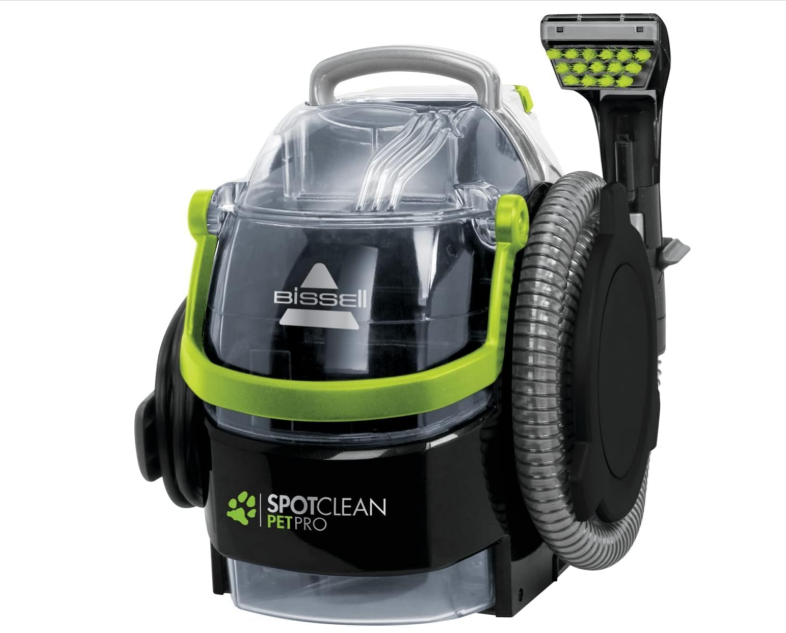 BISSELL SpotClean Pet Pro, Shampouineuse Canapé, Moteur Puissant de 750W, Idéal pour les Propriétaires d'Animaux, Nettoyeur pour Tapis, Moquettes, Meubles, Tissus, Voiture & Plus Encore, 15585