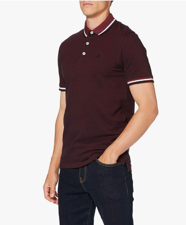 JACK & JONES T-Shirt T-Shirt Uni Polo