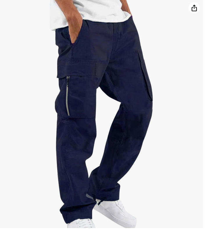 TOFOTL Pantalon Homme Slim Cargo Leger Vêtement Cordon Mode Vintage avec Poche Couleur Uni Regular Respirant Jogging Slim Homme Extérieur Pantalon Cargo