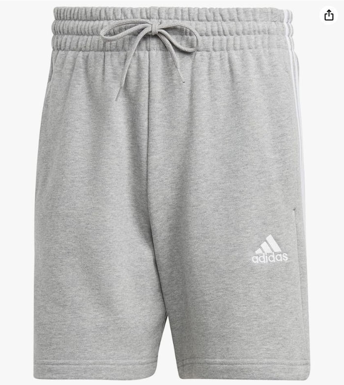 Adidas Essentials French Terry 3-Stripes - Short - Shorts - Homme