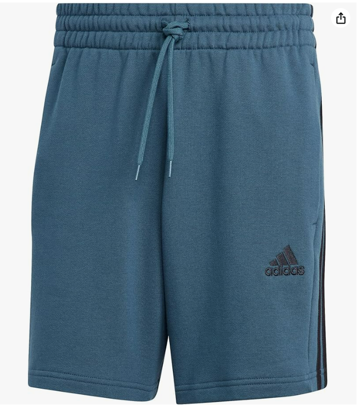 Adidas Essentials French Terry 3-Stripes - Short - Shorts - Homme