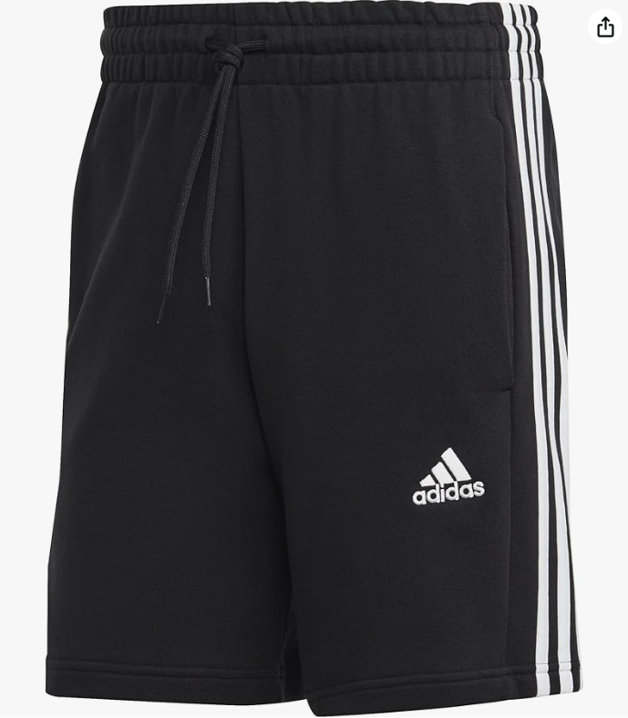 Adidas Essentials French Terry 3-Stripes - Short - Shorts - Homme