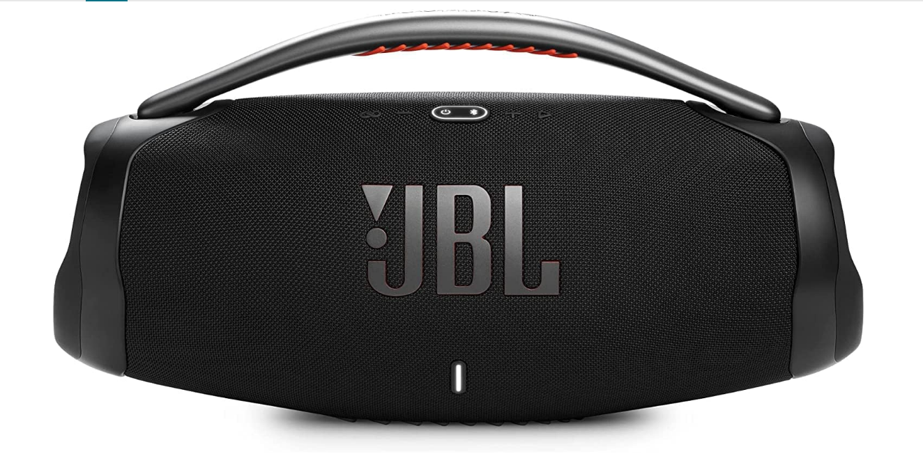 JBL BoomBox 3 Noir – Haut-parleur portable résistant à l'eau et la poussière – Son ultra puissant – Autonomie de 24 hrs