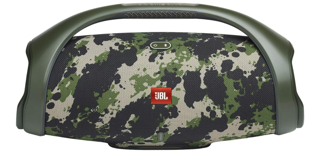 JBL Boombox 2 – Enceinte Bluetooth portable – Son ultra puissant – Modes de son intérieur & extérieur – Autonomie 24 hrs – Étanche pour piscine & plage – Camouflage