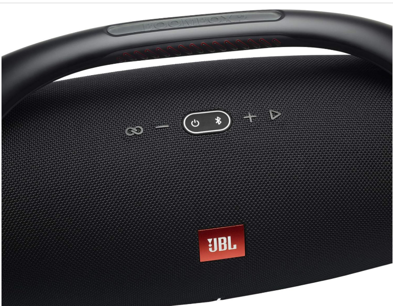JBL Boombox 2 – Enceinte Bluetooth portable – Son ultra puissant – Modes de son intérieur & extérieur – Autonomie 24 hrs – Étanche pour piscine & plage – Noir