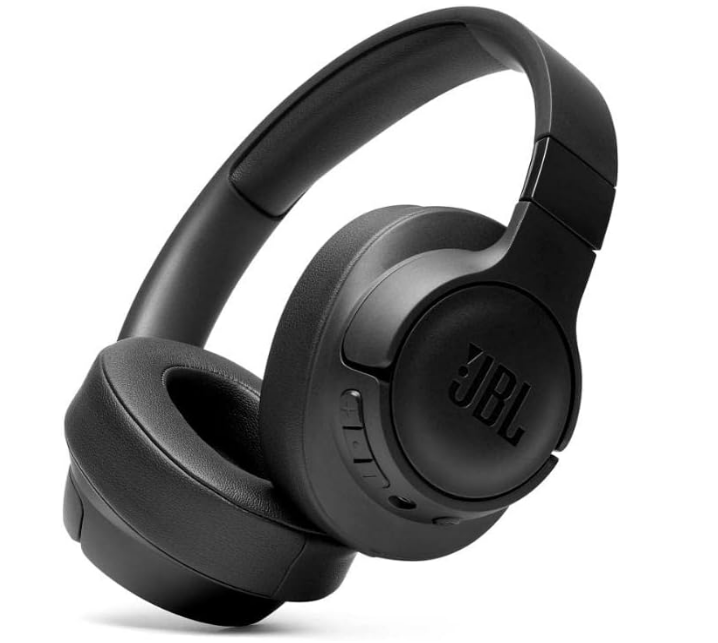 JBL Tune710BT – Casque audio circum-auriculaire sans fil – Son JBL Pure Bass – Autonomie de batterie de 50h – Appels mains-libres et commande vocale – Noir