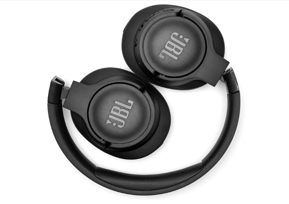 JBL Tune710BT – Casque audio circum-auriculaire sans fil – Son JBL Pure Bass – Autonomie de batterie de 50h – Appels mains-libres et commande vocale – Noir