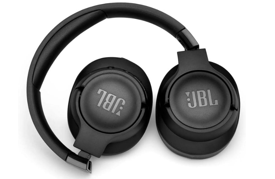 JBL Tune710BT – Casque audio circum-auriculaire sans fil – Son JBL Pure Bass – Autonomie de batterie de 50h – Appels mains-libres et commande vocale – Noir