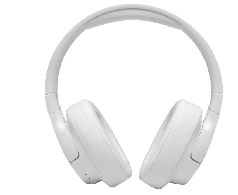 JBL Tune710BT – Casque audio circum-auriculaire sans fil – Son JBL Pure Bass – Autonomie de batterie de 50h – Appels mains-libres et commande vocale – Blanc