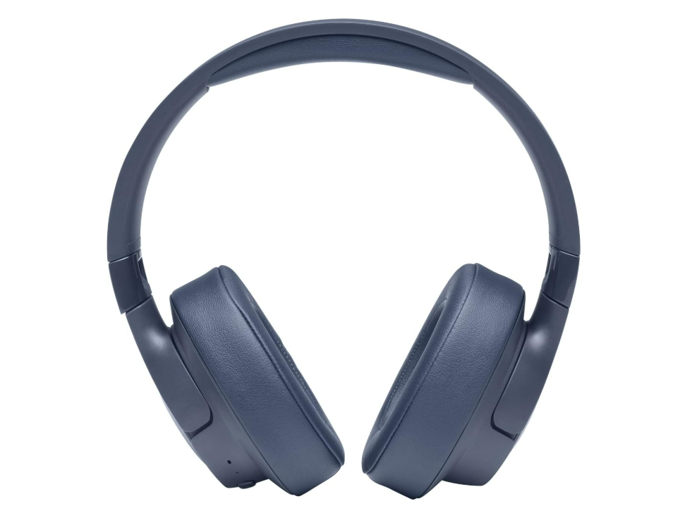 JBL Tune710BT – Casque audio circum-auriculaire sans fil – Son JBL Pure Bass – Autonomie de batterie de 50h – Appels mains-libres et commande vocale – Bleu