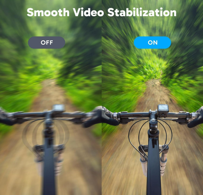 Caméra Sport 4K 30fps 20MP WiFi - Camera 4k Étanche jusqu'à 30M avec Stabilisation, Grand Angle de 170° - Télécommande 2.4G - Qualité d'image Ultra HD pour Les Passionnés d'Aventure