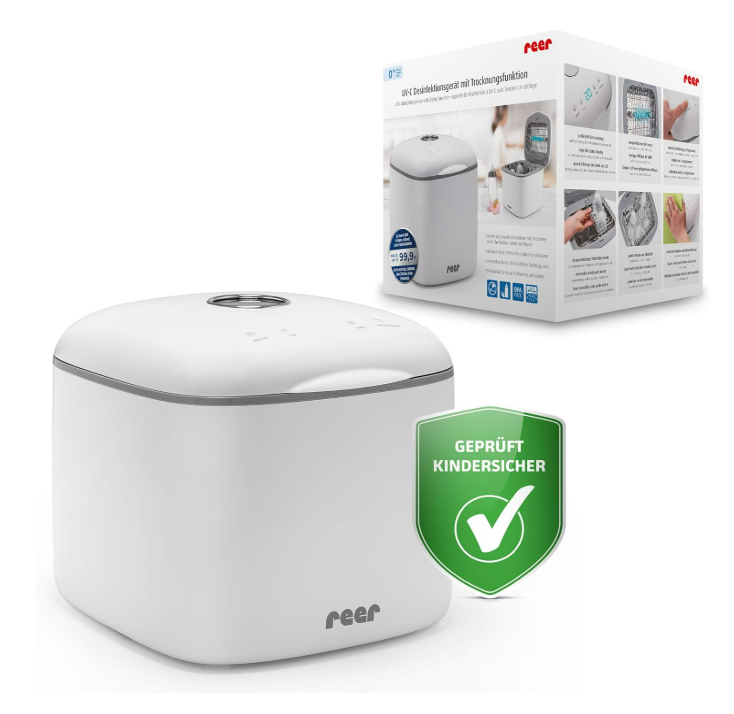 Appareil de désinfection à UV-C avec fonction de séchage