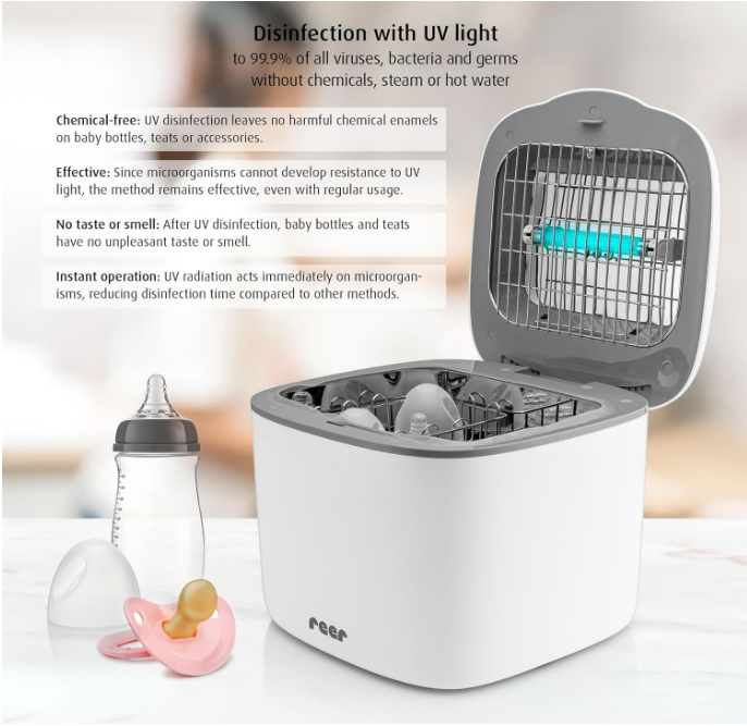 Appareil de désinfection à UV-C avec fonction de séchage