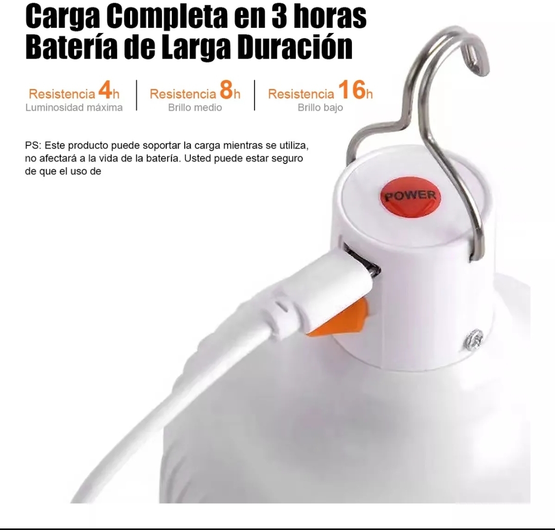 Focos Led recargables