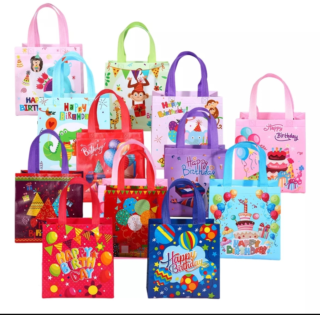 24 Bolsas para Bolos de Cumpleaños