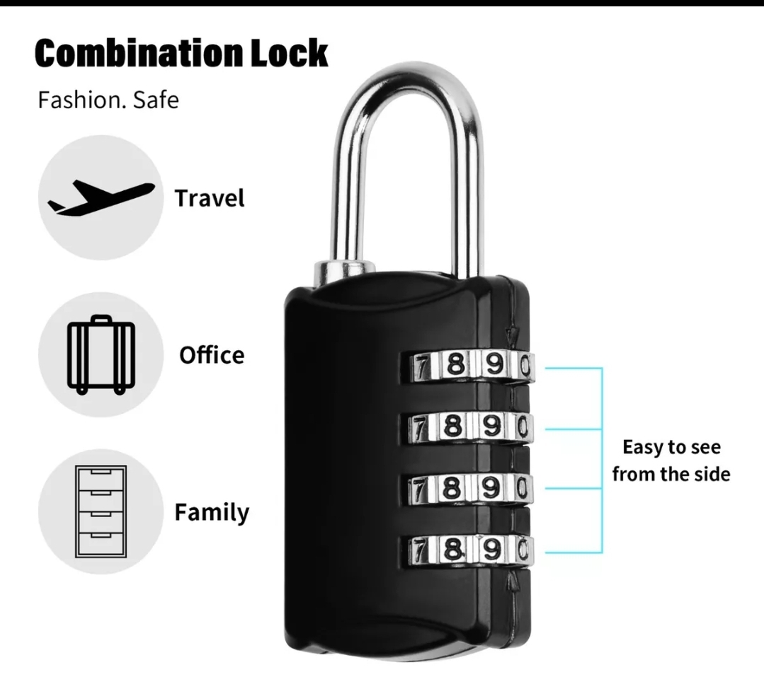 Candado de combinación