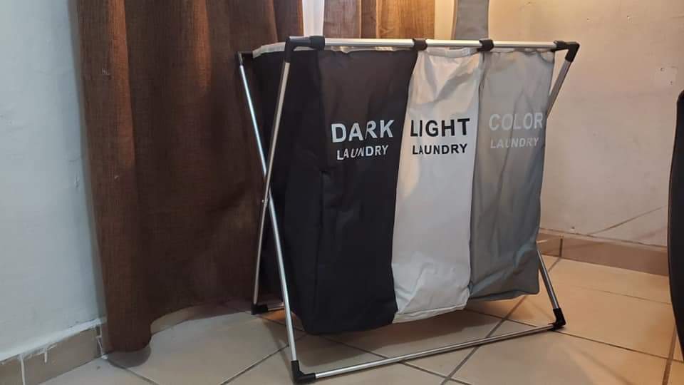 Cesto de Ropa sucia 3 compartimentos