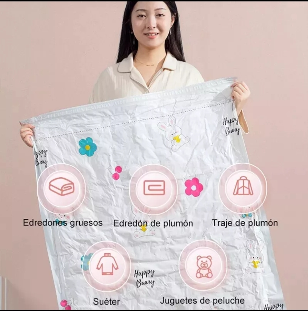 Bolsas de almacenamiento 80 x 100 cm + Bomba