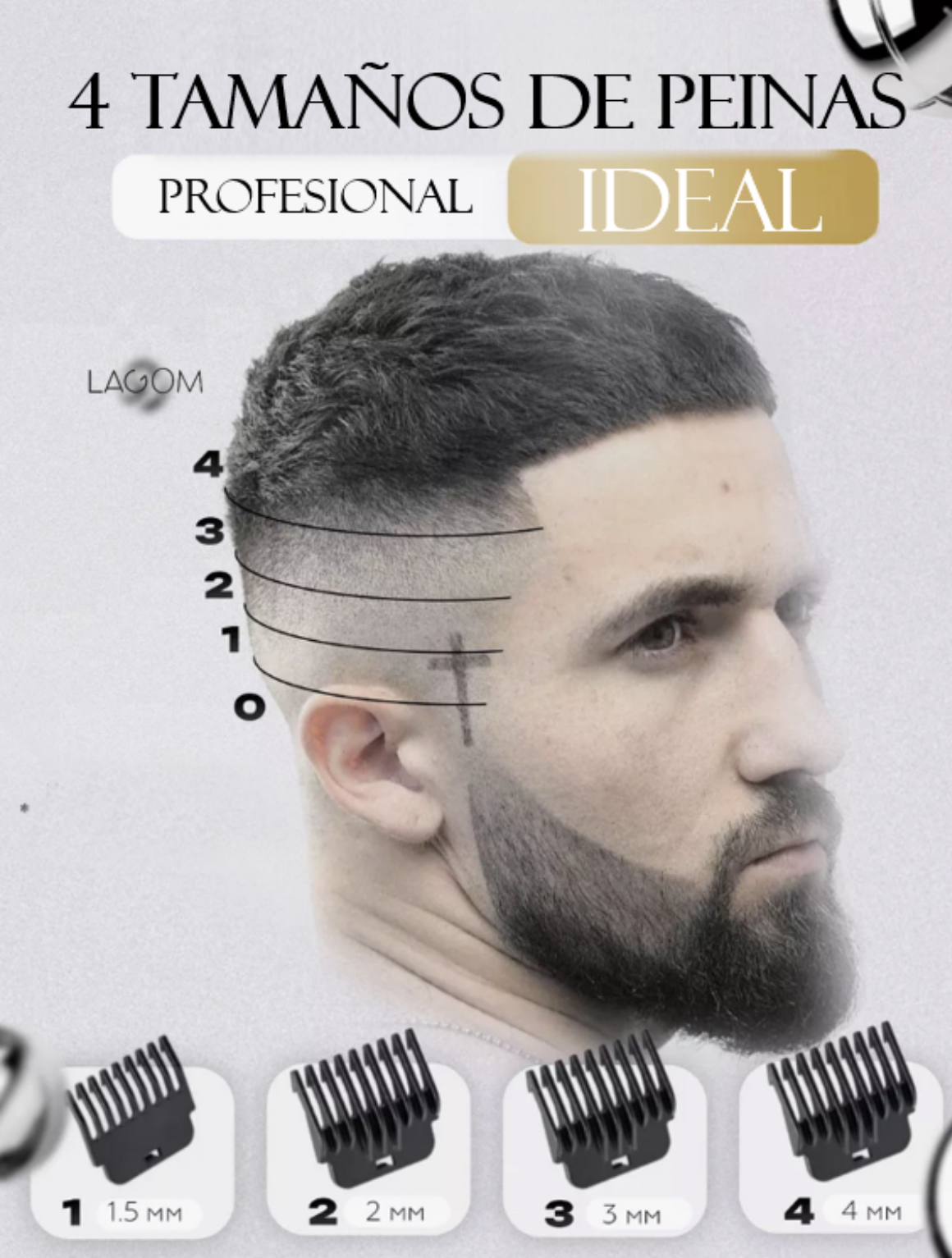 Maquina para corte de Cabello