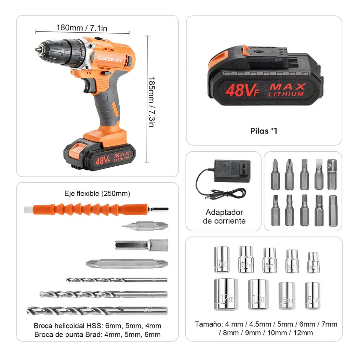Taladro Destornillador Inalambrico