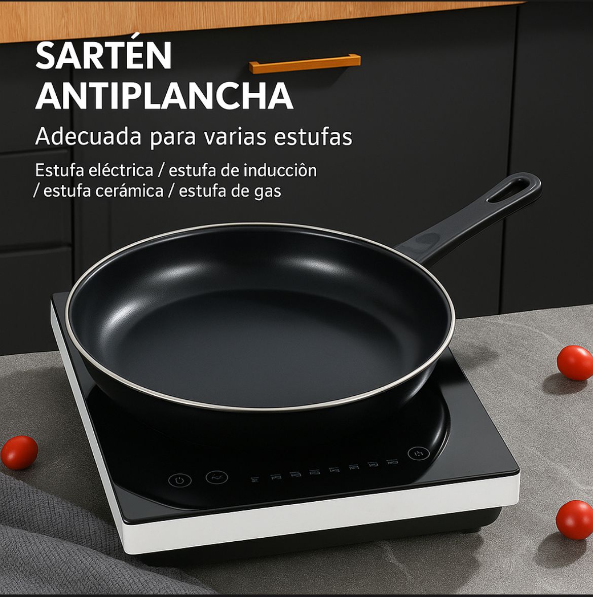 JUEGO DE SARTENES ANTIHADERENTES