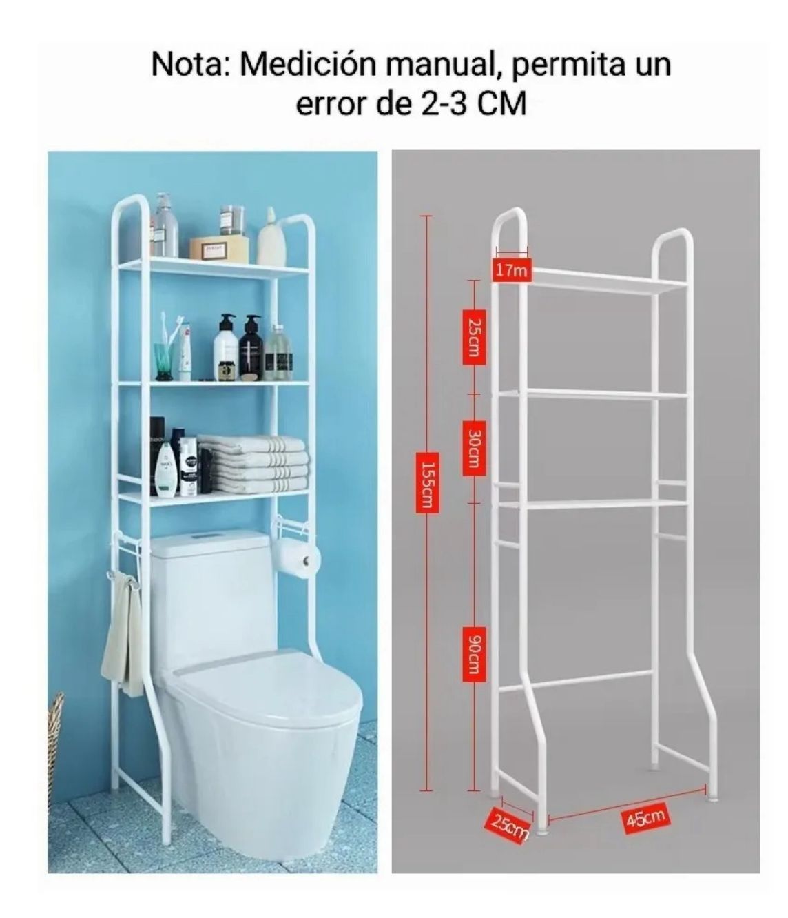 MUEBLE ORGANIZADOR PARA BAÑO