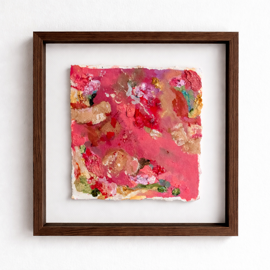 Compared to Everything, Oil on Paper