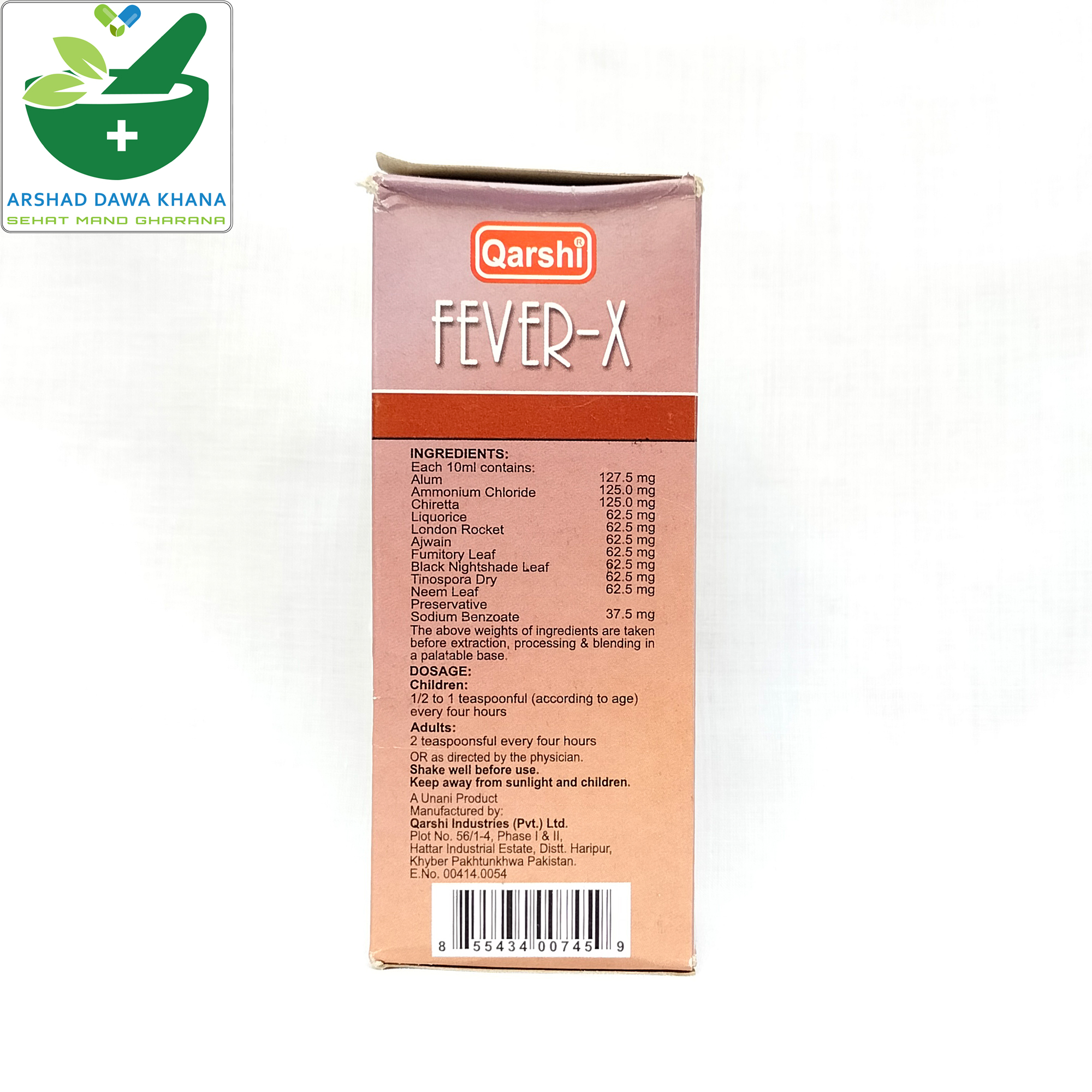 Qarshi Fever-X Syrup