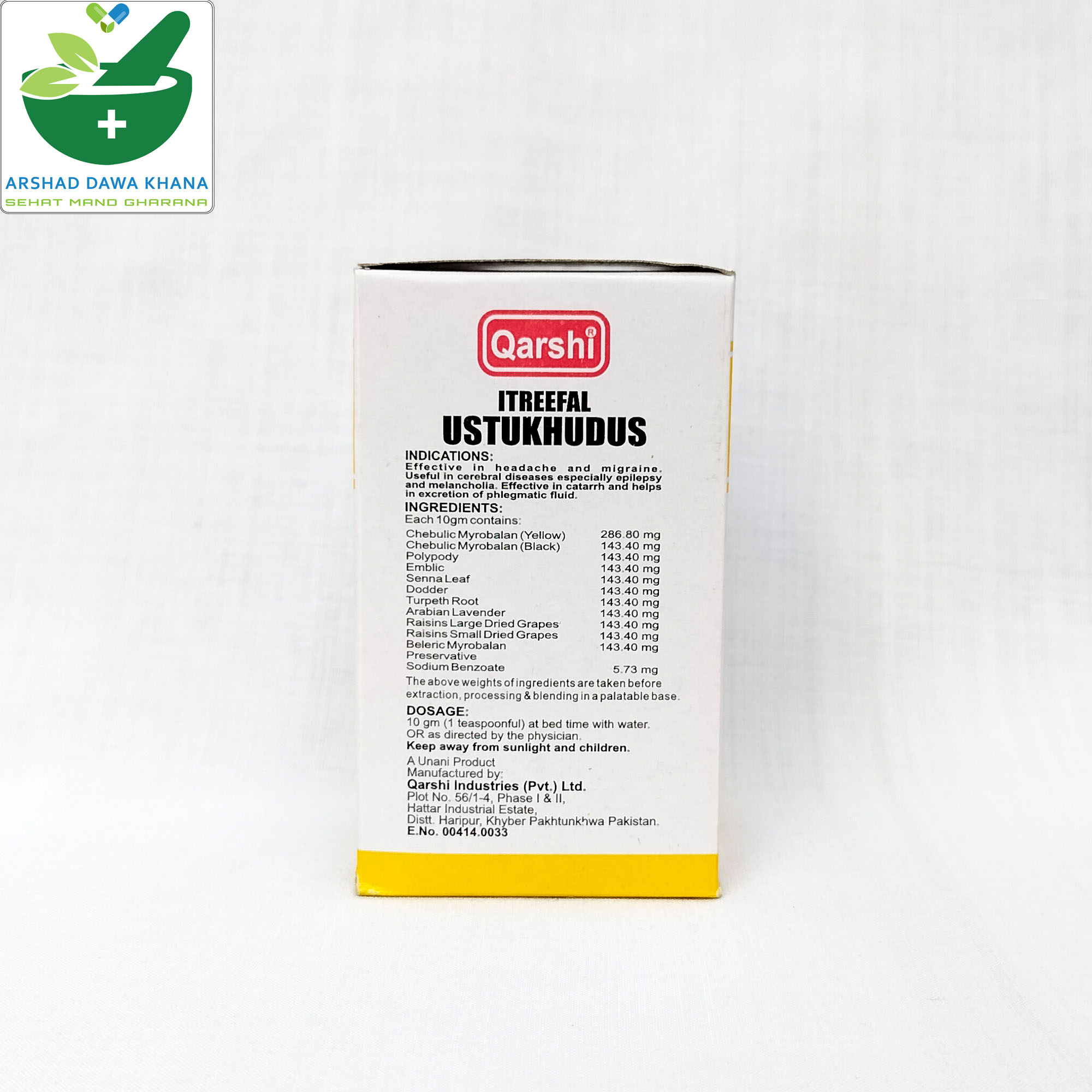 Qarshi Itreefal Ustukhudus