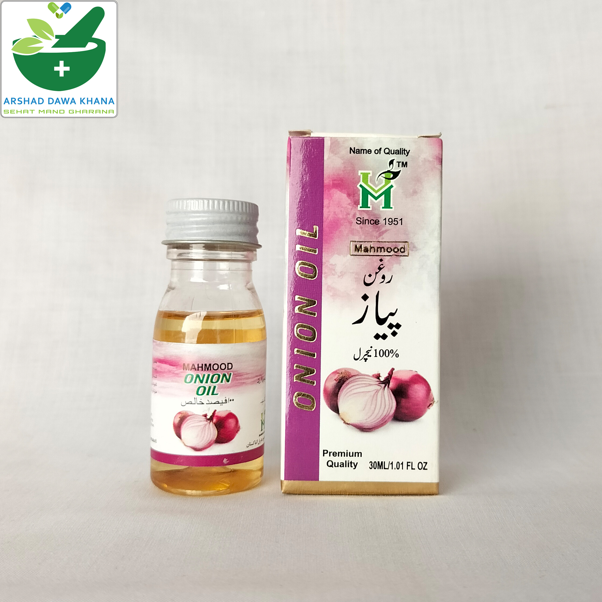 Onion oil 30 ml | Roghan Piyaz
