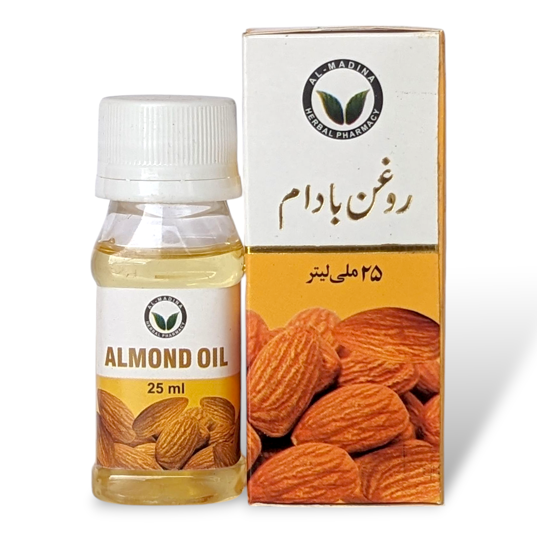 Almond oil | 120 ml | 50 ml | 25 ml | Roghan Badam