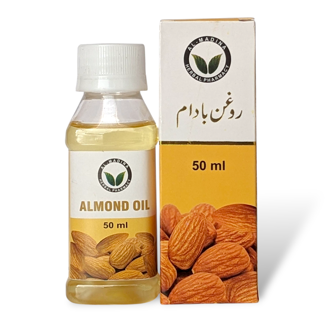 Almond oil | 120 ml | 50 ml | 25 ml | Roghan Badam