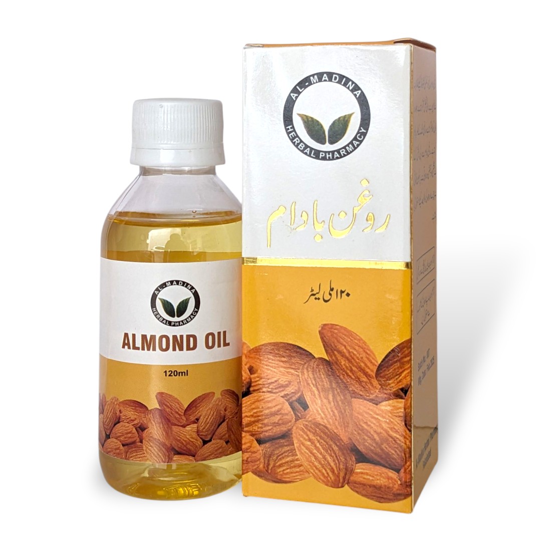 Almond oil | 120 ml | 50 ml | 25 ml | Roghan Badam