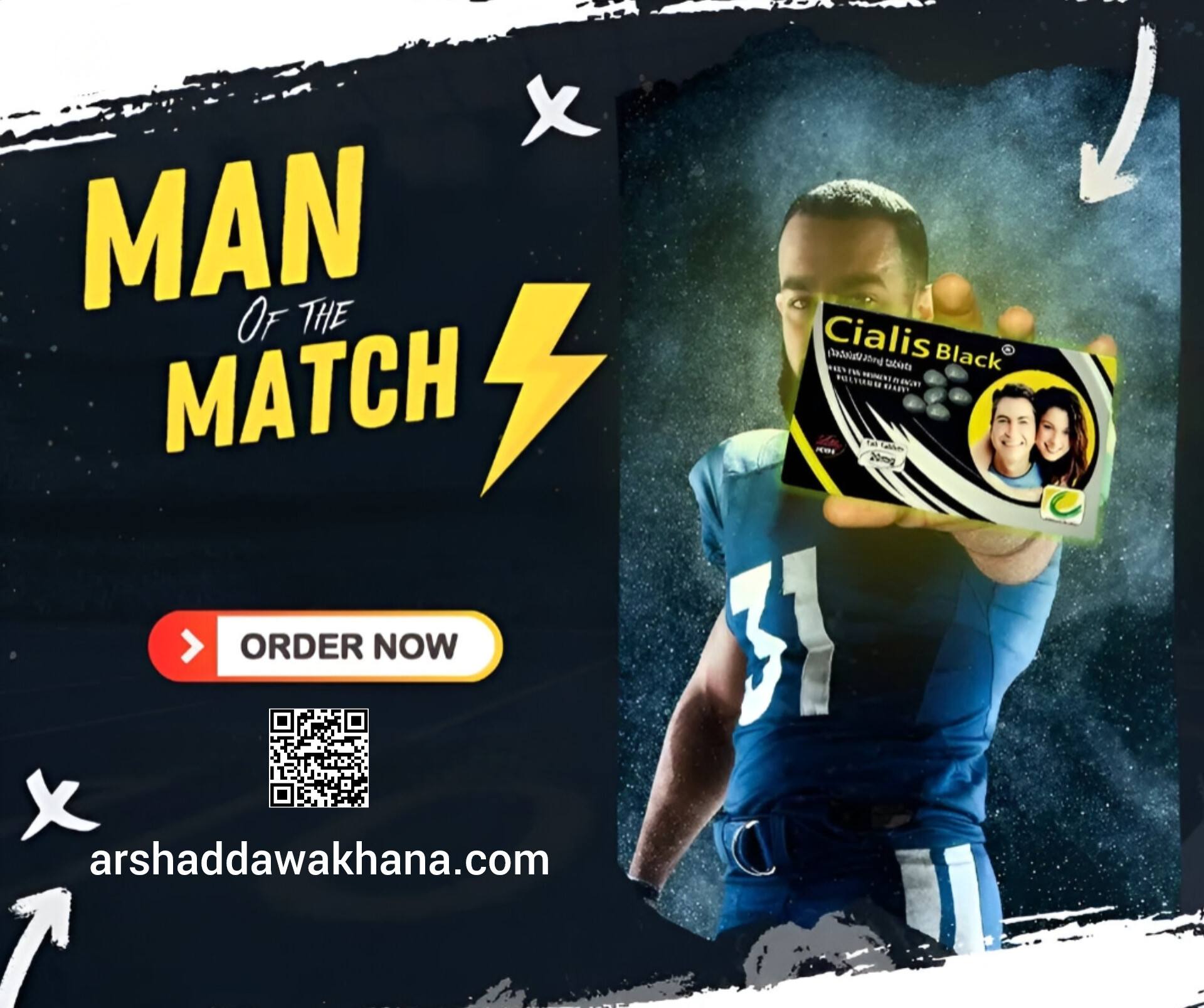 Cialis Black 200mg (6 Tablets Pack)