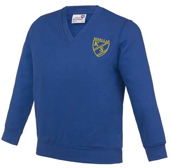 Kinellar School V-Neck Sweatshirt