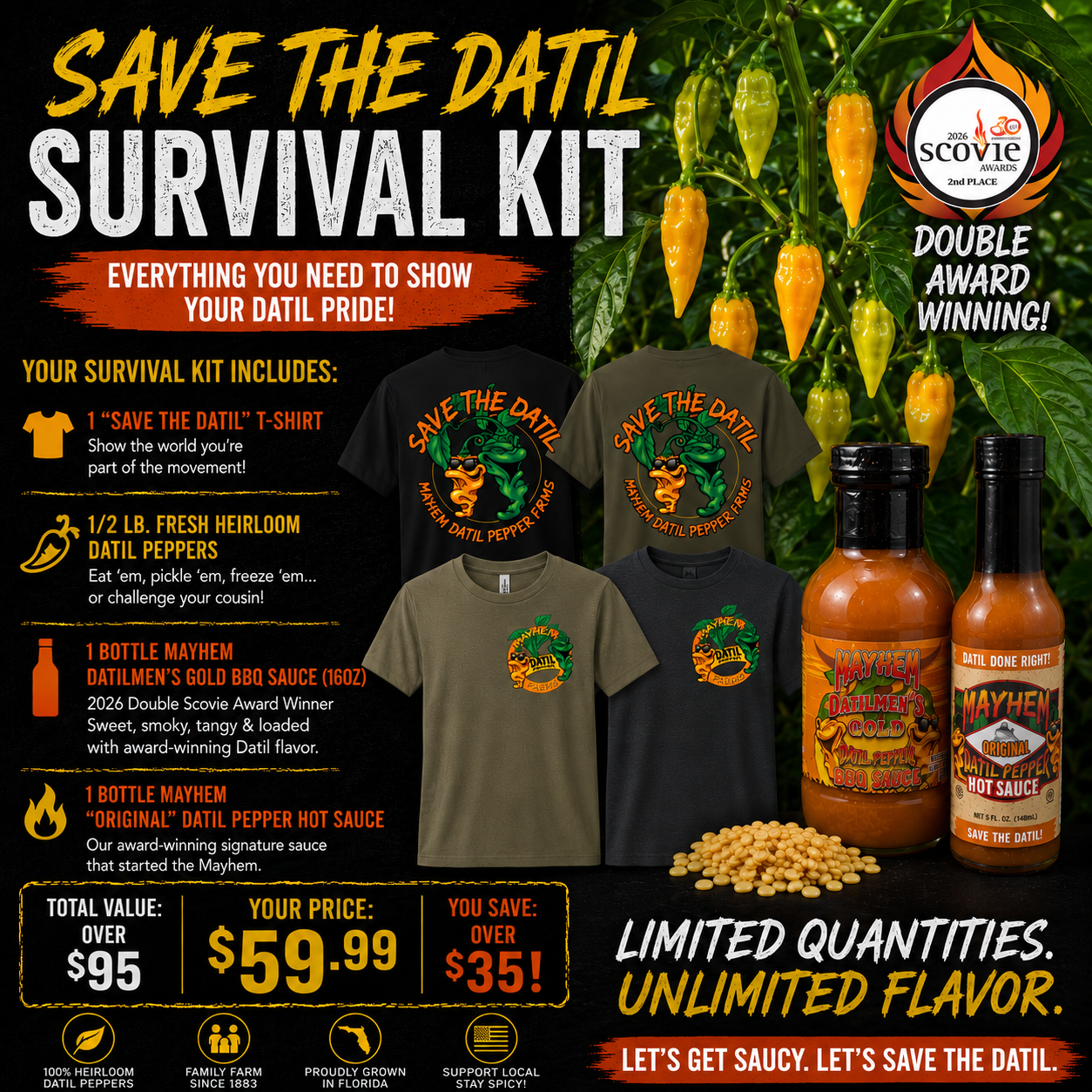 "Save The Datil" Survival Kit